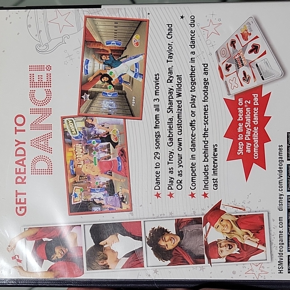 High School Musical 3: Senior Year Dance Bundle (Sony PlayStation 2, 2008) - Picture 5 of 12